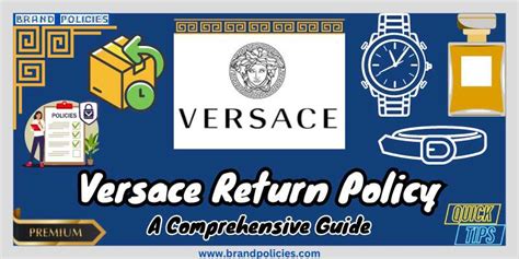 versace in store return policy|Versace warranty claim.